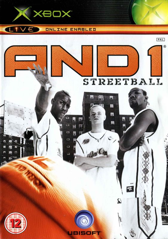 And 1 Streetball box art for Xbox